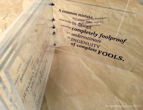 HG2G-acrylic quote book6